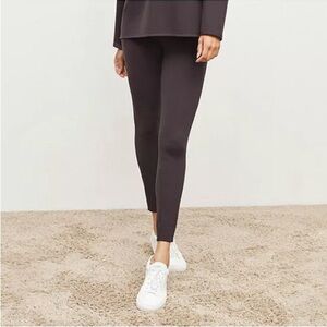 *MM LAFLEUR* Dark Gray High-Waisted Harrington Legging Pants Size 10